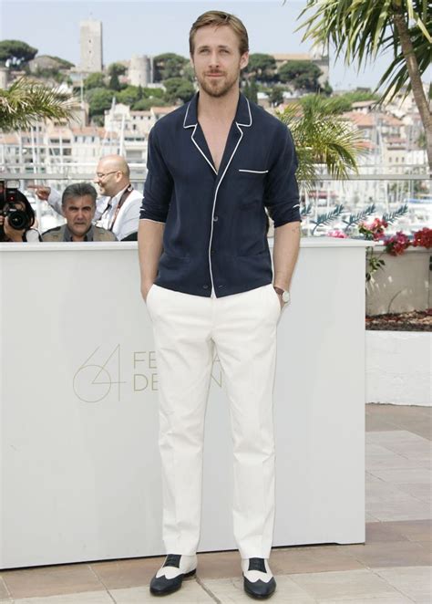 Ryan Gosling Pajama French Riviera Style Ryan Gosling Style Fashion