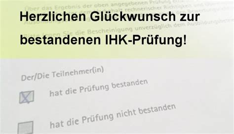 Herzlichen Gl Ckwunsch Zur Bestandenen Ihk Pr Fung Zal Berlin