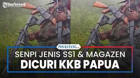 Satu Pucuk Senjata Ss Dan Magazen Milik Polsek Homeyo Intan Jaya