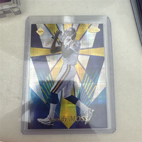 Collector S Edge Masters Randy Moss Rookie Ebay