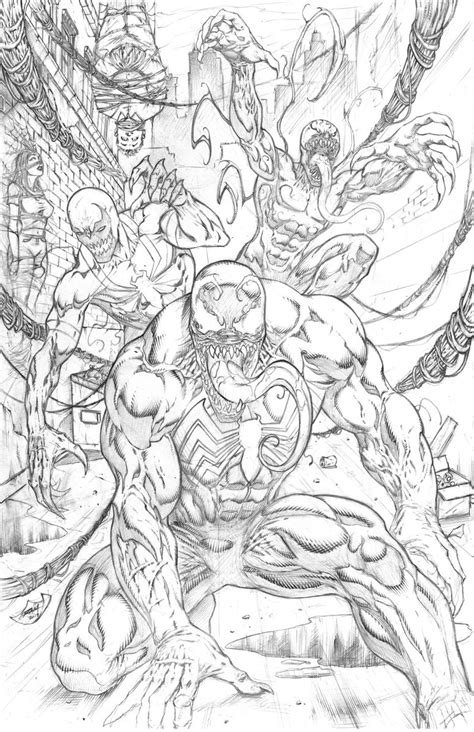 Robert A Marzullo On Twitter Another Wip Shot Of Venom And His Kin