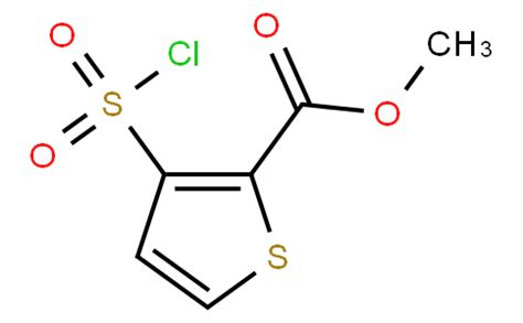 Methyl 3 Chlorosulfonyl 4 Phenyl 5 Trifluoromethyl Thiophene 2