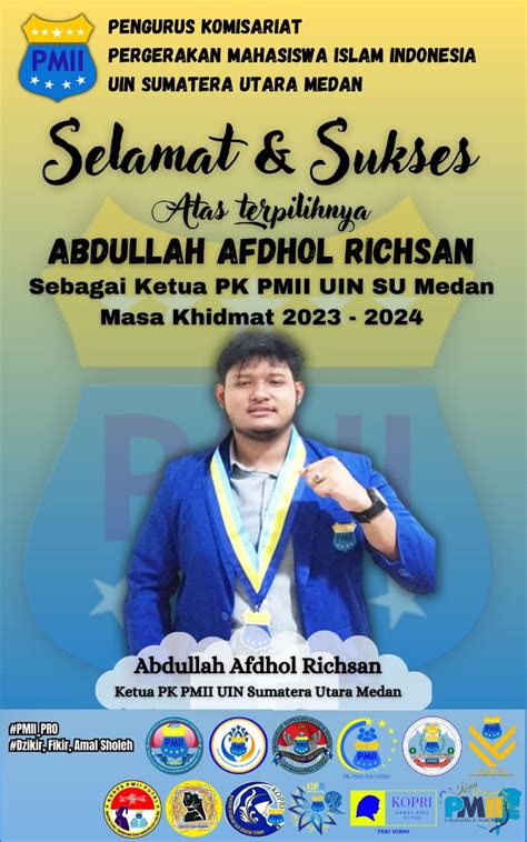 Abdullah Afdhol Richsan Telah Terpilih Sebagai Ketua Komisariat