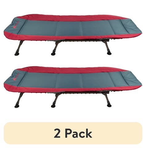 (2 pack) Ozark Trail Adjustable Cot - Walmart.com