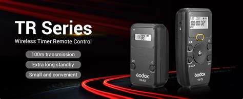 Godox TR Series Wireless Shutter Release Kit For Nikon Built In 2 4G