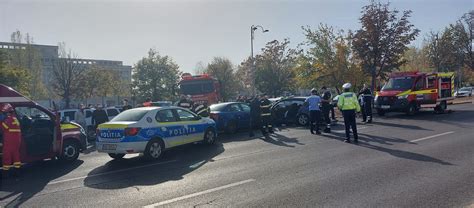 Accident rutier pe Calea 13 Septembrie lângă Casa Poporului