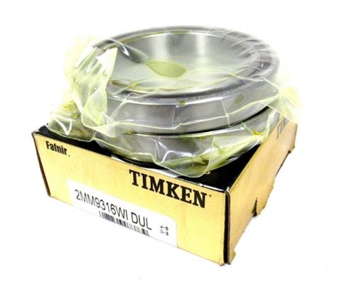 New Timken Fafnir Mm Wi Dul Super Precision Bearing Set