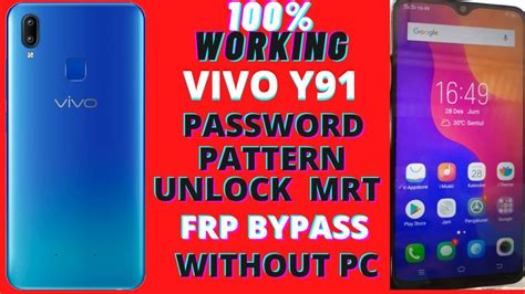 How To Pattern Unlock And Frp Bypass Vivo Y Vivo Y I Y Y