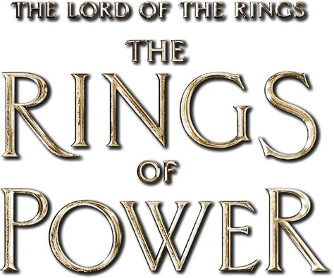 The Lord Of The Rings The Rings Of Power Tv Series 2022 Logos