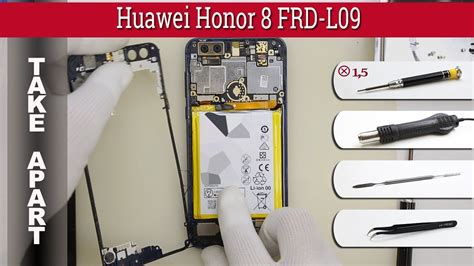 How To Disassemble Huawei Honor 8 FRD L09 Take Apart Tutorial YouTube