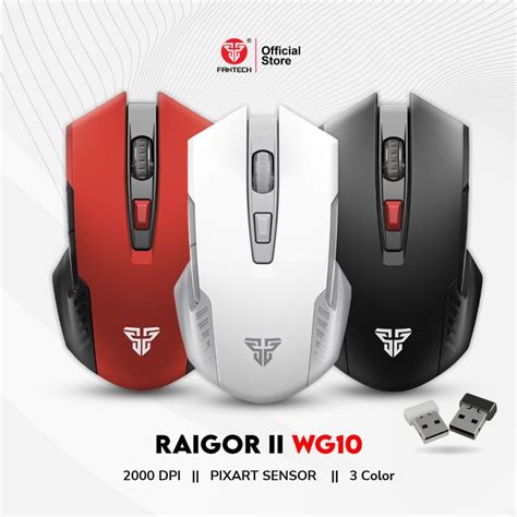 Mouse Wireless Gaming Raigor Ii Wg Fantech Official