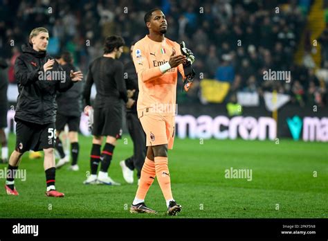 Milan S Mike Maignan Portrait During Udinese Calcio Vs Ac Milan