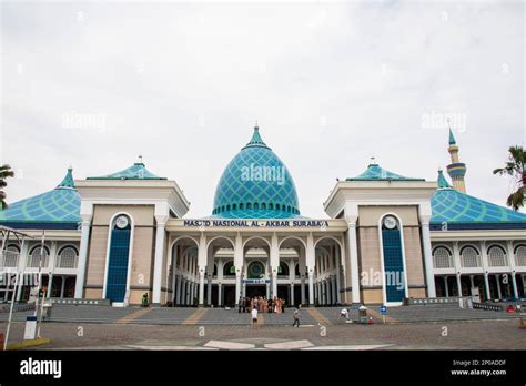 Surabaya Indonesia Th Dec The View Of Al Akbar Mosque