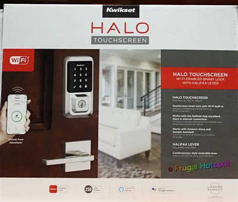 Kwikset Halo Touchscreen Door Lock Costco Sale