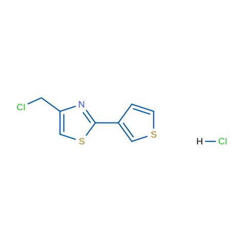 Chloromethyl Thiophen Yl Thiazole