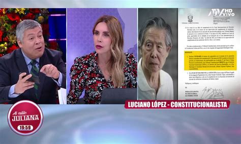 Luciano L Pez Sobre Orden De Liberaci N De Fujimori La Corte Idh Ya