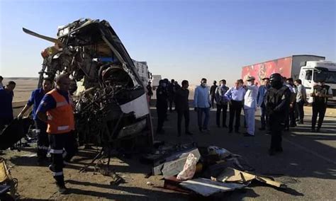 Deadly Bus Crash With Truck Kills 14 Injures 25 In Egypt Gulftoday