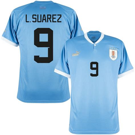 MAILLOT URUGUAY DOMICILE 2023 2024 L SUAREZ