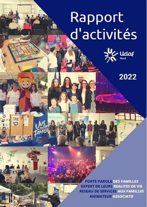 Rapport Dactivité 2022 Udaf 59 Nord