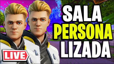 Fortnite Sala Personalizada Ao Vivo Camp Duo Vbucks Outfit