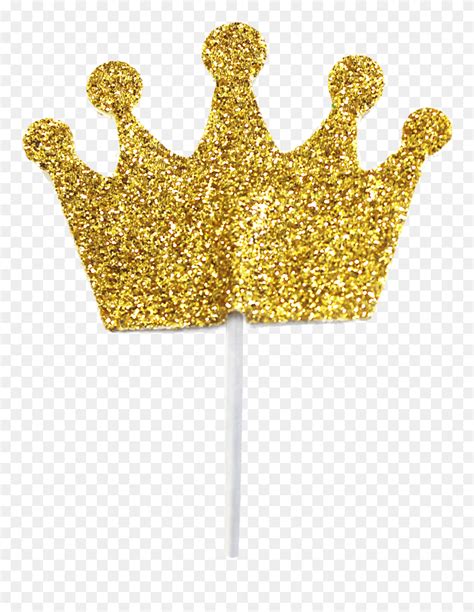 Transparent Crowns Gold Glitter - Glitter Princess Crown Gold Clipart ...