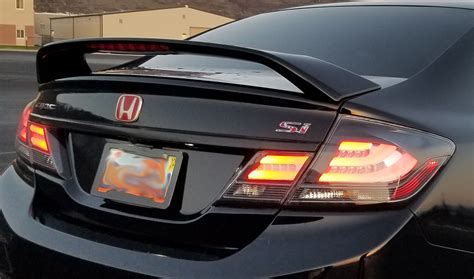 08F13 TR0 151A Spoiler Rear Wing 2014 2015 Honda Civic 49 OFF