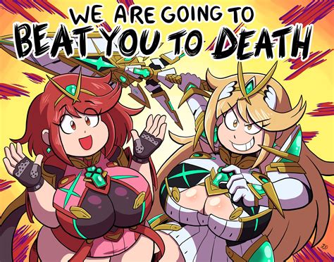 Pyra and Mythra in Smash YEAAAAAAAAAAAAHHHHHHHHHHHHHH by Greliz | Super ...