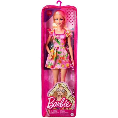 Barbie Fashionistas Baba Virágos Ruhában 181 Es Gyerekajándék