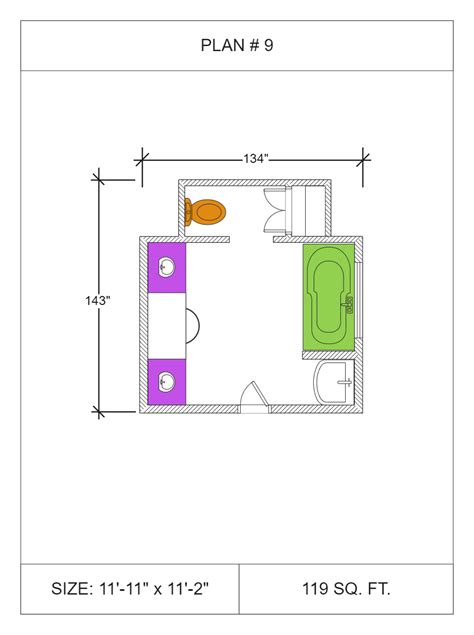 A Bathroom Floor Plan Edrawmax Edrawmax Templates