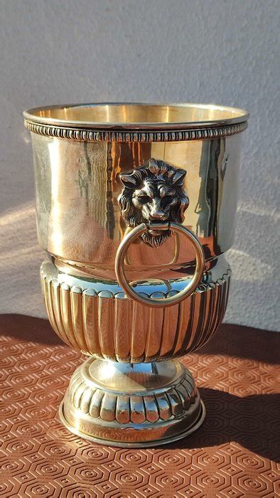 Champagne Cooler Ice Bucket Silver Plated Catawiki