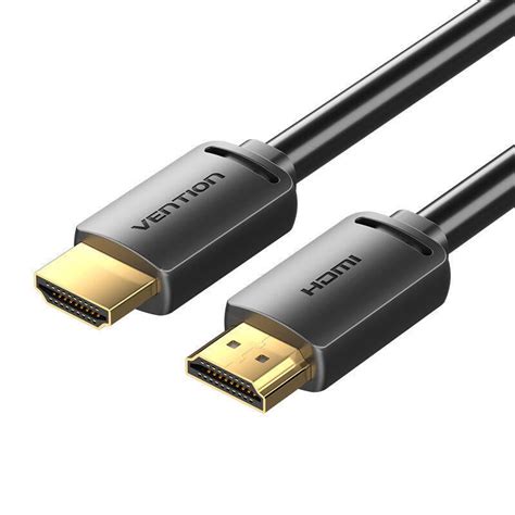 C Ble Hdmi Vention Aljbj Hdmi M Le Hdmi K M Le M Noir Leroy Merlin