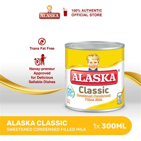 Alaska Classic Sweetened Condensed Filled Milk Ml G Shopee