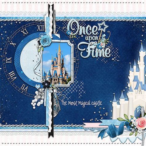 Cinderellas Castle Page 52 Disney Scrapbook