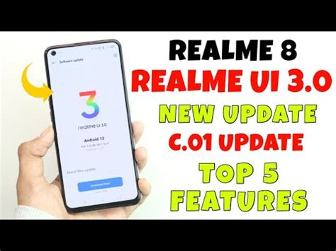 Realme Realme Ui Update Realme C New Update Aod