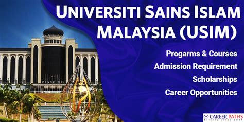 Universiti Sains Islam Malaysia (USIM) Scholarship Archives – Career Paths