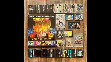 Álbum peruano DRAGON BALL COLECCIÓN PLATINUM y set completo a pegar