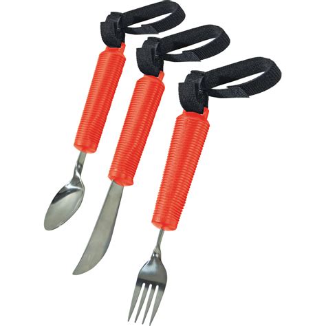 Shine Bendable Cutlery Set 3 Piece Red