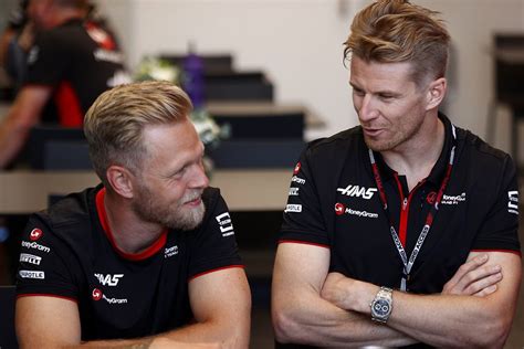 Haas S Attend Garder Le Duo Magnussen H Lkenberg En