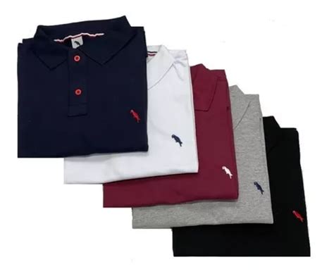 Kit Camisas Camisetas Gola P Lo Masculina Atacado Escorrega O