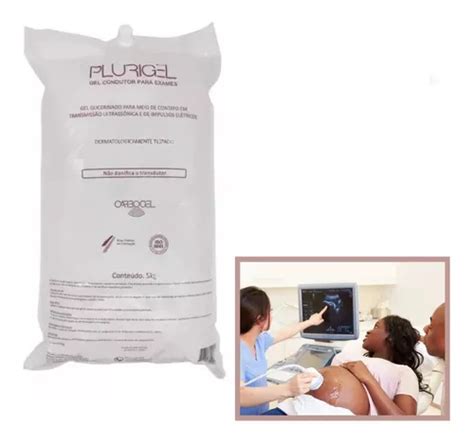 Gel Condutor Incolor Ultrassom Carbogel Plurigel Bag 5kg MercadoLivre