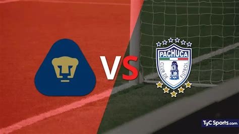 Pumas UNAM vs Pachuca en vivo cómo verlo horario y TV Liga MX