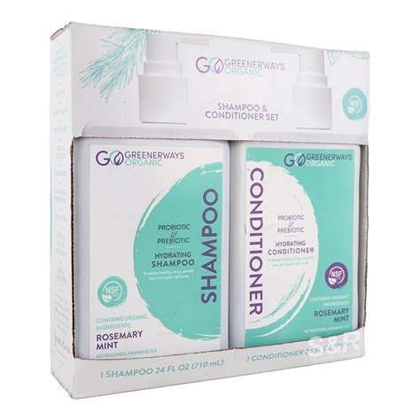 Greenways Organic Shampoo Conditioner Set