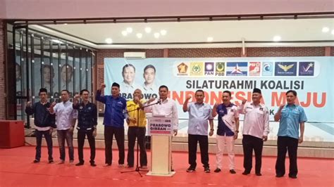 Koalisi Indonesia Maju Optimis Menangkan Prabowo Gibran Satu Putaran