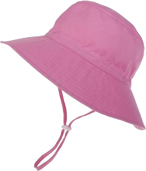 LACOFIA Sombrero de Sol para bebé niño UPF 50 Ajustable Gorro Verano