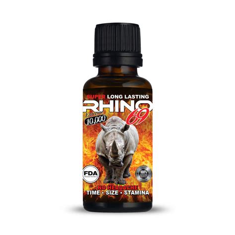 Rhino 69 Extreme 10k Fire 2oz Male Enhancement Shot 12ct Dis