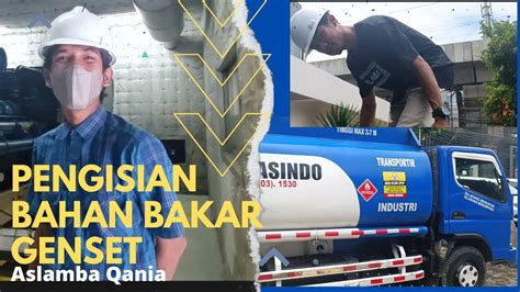 Pengisian Bahan Bakar Genset YouTube