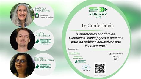 IV Conferência PIBID e PRP YouTube