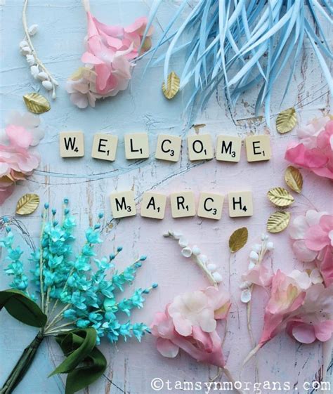 Tamsyn Morgans Welcome March Hello March Hello March Images