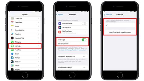 Cómo activar y usar Mensajes en tu iPhone