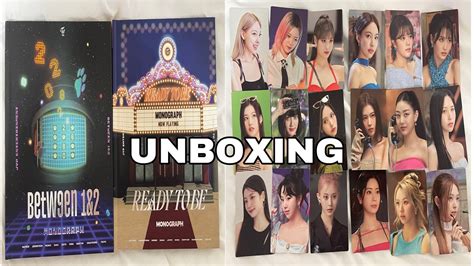 Twice Between 1and2 Ready To Be Monograph Unboxing Youtube